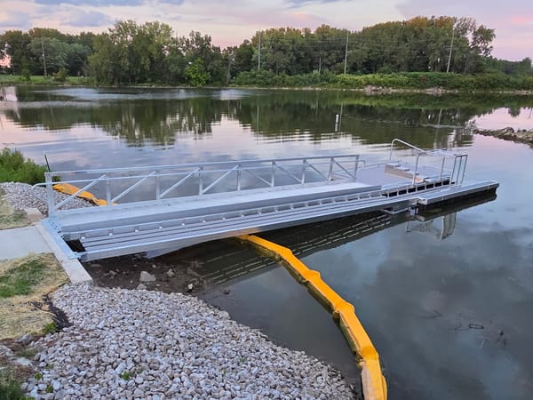 Hellenberg Park kayak launch on River Raisin after 27-month development